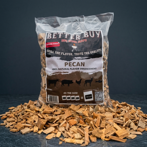 Pecan Flavored Wood Chips